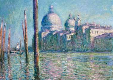 Venice Impressionist Painting by claude monet