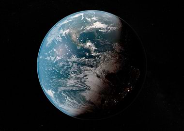 earth from space