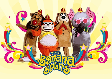 The Banana Splits Cartoon Characters