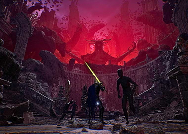 Dark Fantasy Battle Scene