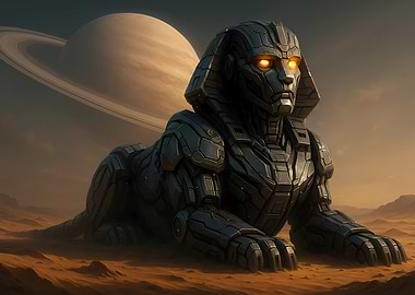 Robotic Sphinx on a Distant Planet