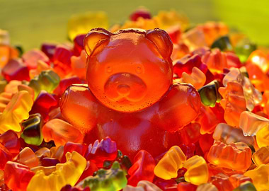 Gummy Bears Candy Pile