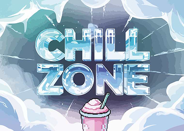 Chill Zone Pixel Art Illustration