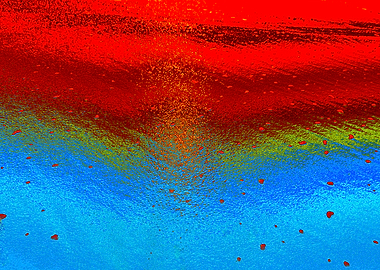 Abstract Red and Blue Texture