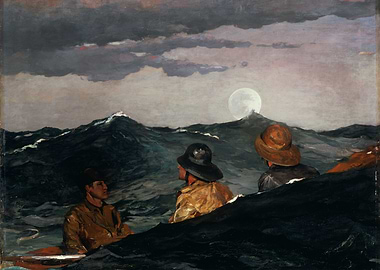 The Herring Net by Winslow Homer