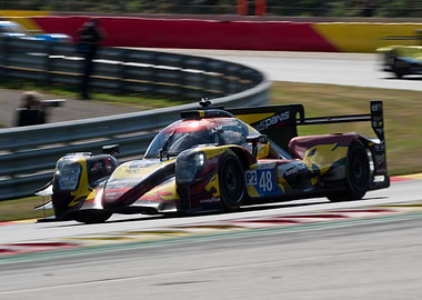 VDS Panis Racing Car on Track, Number 48