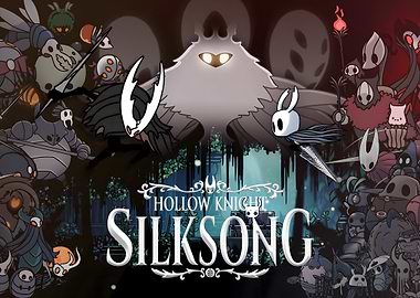 Hollow Knight: Silksong Game Cover Art