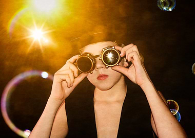 Steampunk and soap bubbles