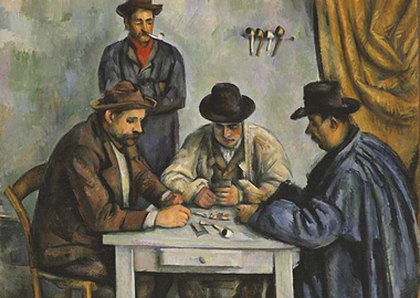 The Card Players by Paul Cézanne