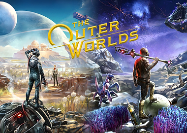 The Outer Worlds Game Cover Art