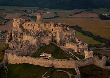 Medieval Castle of Spis in Slovakia