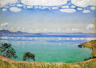 Lake Geneva Landscape Painting