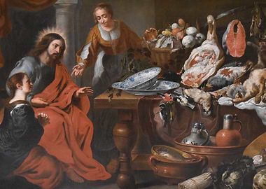 Christ in the House of Martha