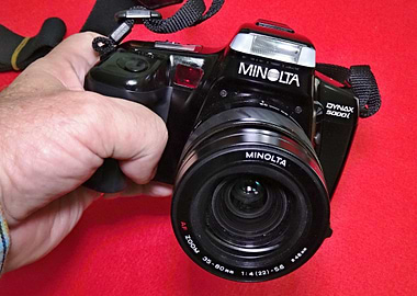 Minolta Dynax 5000i Camera Close-Up