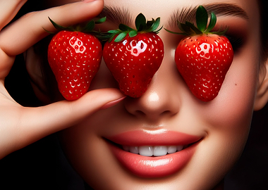 Strawberry Eyes Beauty