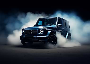 Mercedes G Wagon in Smoke