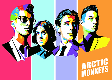 Arctic Monkeys Pop Art