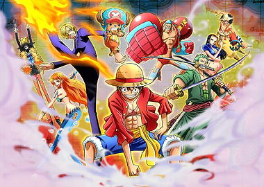 One Piece Crew: Fish-man Island Action Pose