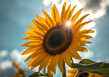 Sunflower in Sunlight