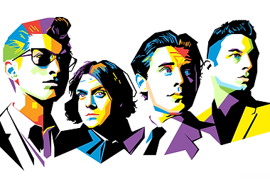 Arctic Monkeys Pop Art