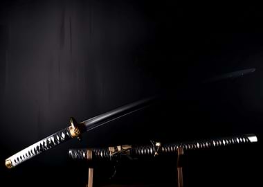 Katana and Scabbard on Display