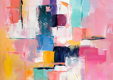 Abstract Colorful Painting