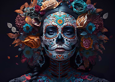 Day of the Dead Catrina Portrait