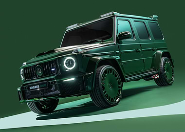 Green Brabus 800 SUV