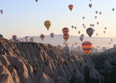 Cappadocia Hot Air Balloons at Sunrise