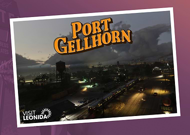 Port Gellhorn Postcard