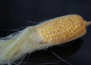 Fresh Corn on the Cob Close-Up