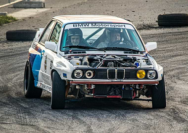 BMW Motorsport E30 Race Car