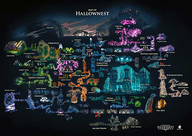 Hollow Knight Map