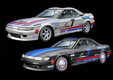 Mazda Eunos Cosmo Racing Cars