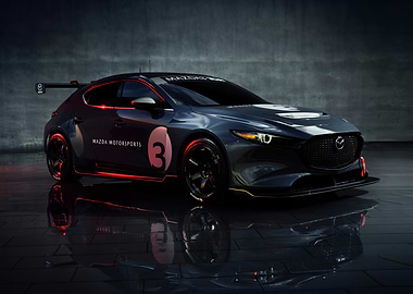 Mazda Motorsports Race Car