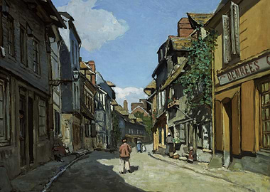 Street Scene Painting