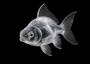 Glass Koi Fish