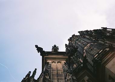 Gargoyle on Gothic Architecture - Prague