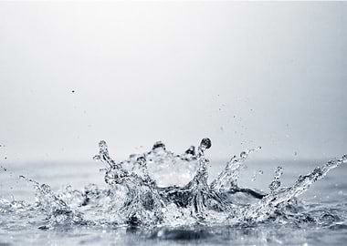 Water splash in high resolution