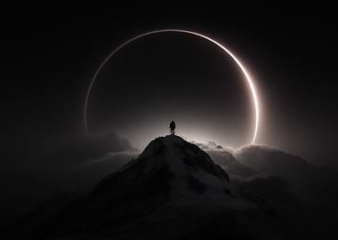 Mountain Climber and Celestial Ring