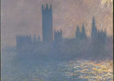 Impressionist London: Houses of Parliament Painting