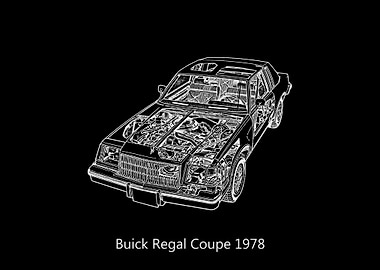 Buick Regal Coupe 1978 Blueprint