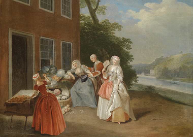 Georgian Era Gathering by the River