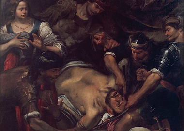 Martyrdom Scene Painting