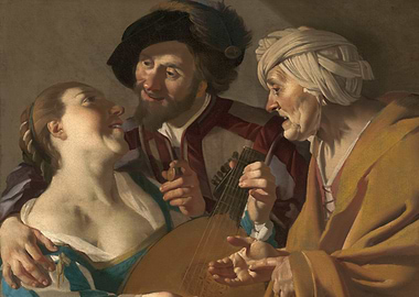 The Concert by Dirck van Baburen