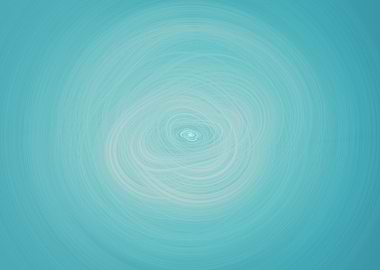 Abstract Turquoise Swirl