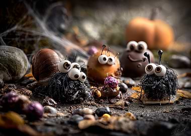 Halloween Candy Creatures