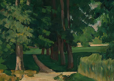 Green Park Landscape Painting