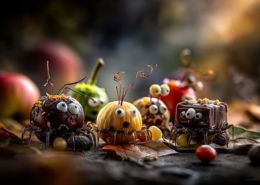 Halloween Candy Spiders