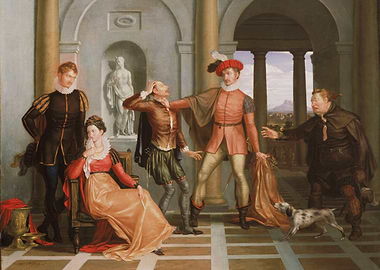Renaissance Era Scene Painting